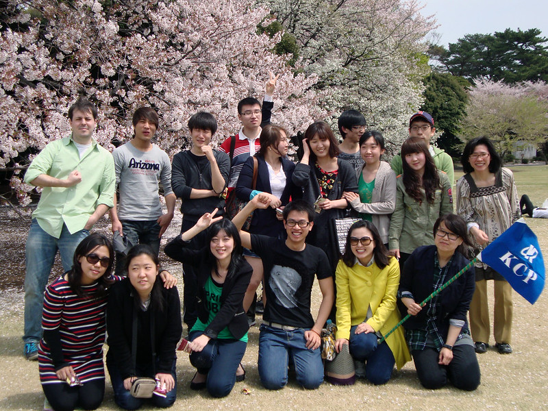 KCP students on a culture trip in Japan.