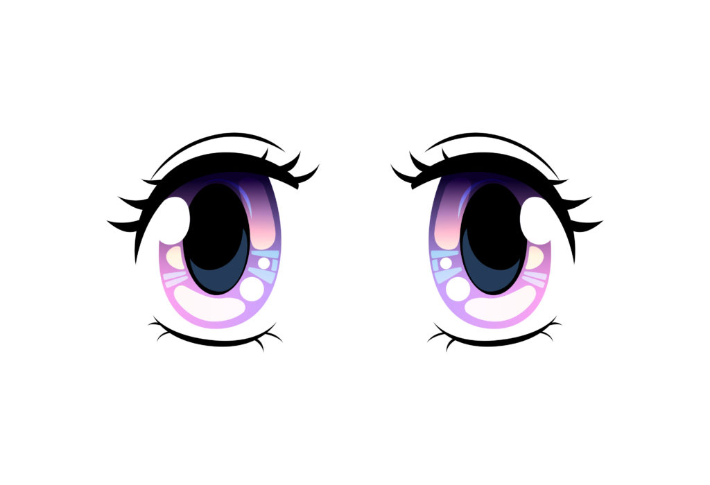 Manga eyes
